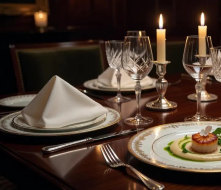 Privát, gyertyafényes vacsora elegáns szervizzel és gourmet fogásokkal